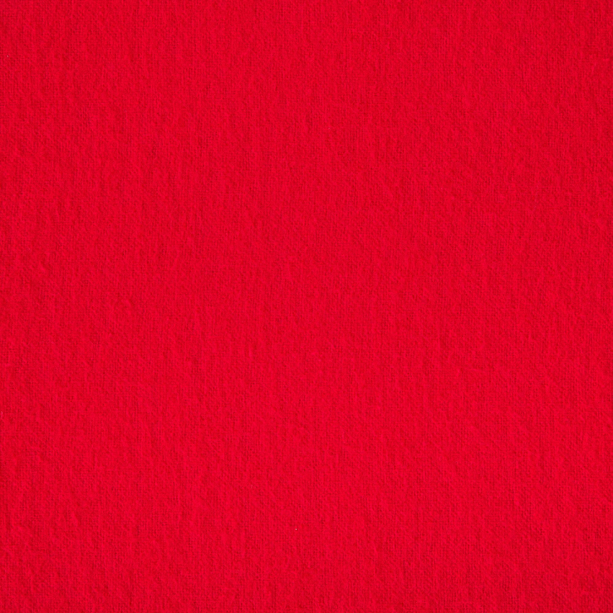 Feldman Red Cotton Flannel Fabric